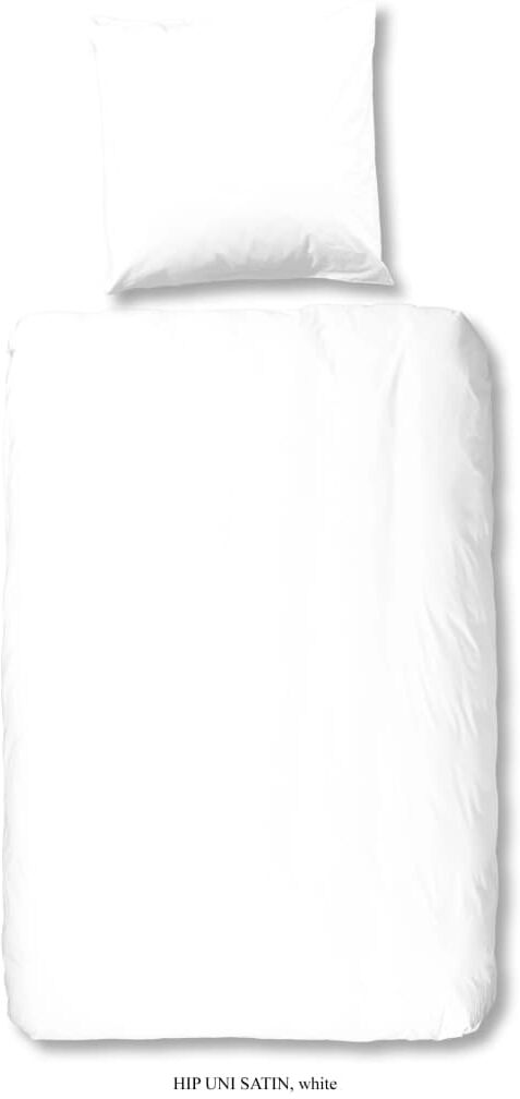 Good Morning sengetøj Uni 135x200 cm hvid Good Morning sengetøj Uni 135x200 cm hvid