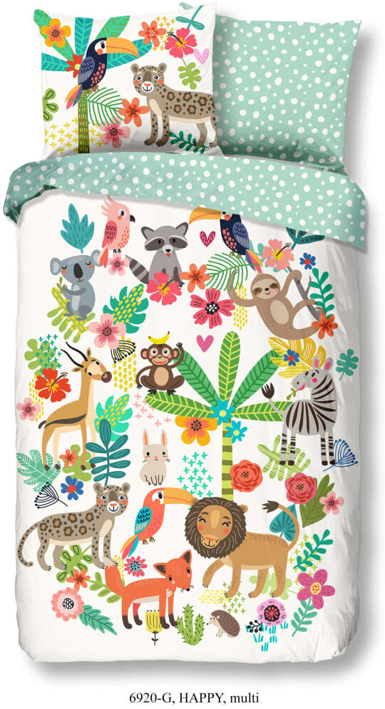 Good Morning børnesengetøj Happy 140x200/220 cm Good Morning børnesengetøj Happy 140x200/220 cm