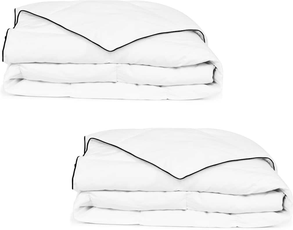 vidaXL vinterdyne med dun 2 stk. 140 x 200 cm vidaXL vinterdyne med dun 2 stk. 140 x 200 cm