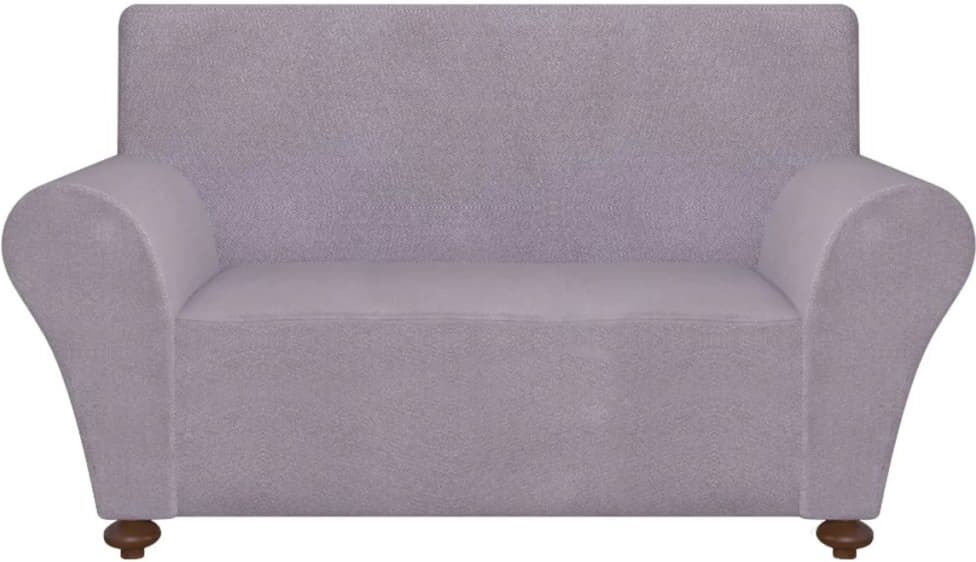 vidaXL sofaovertræk, stræk, gråt, polyesterjersey vidaXL sofaovertræk, stræk, gråt, polyesterjersey