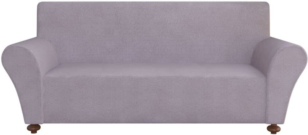 vidaXL sofaovertræk, stræk, gråt, polyesterjersey vidaXL sofaovertræk, stræk, gråt, polyesterjersey