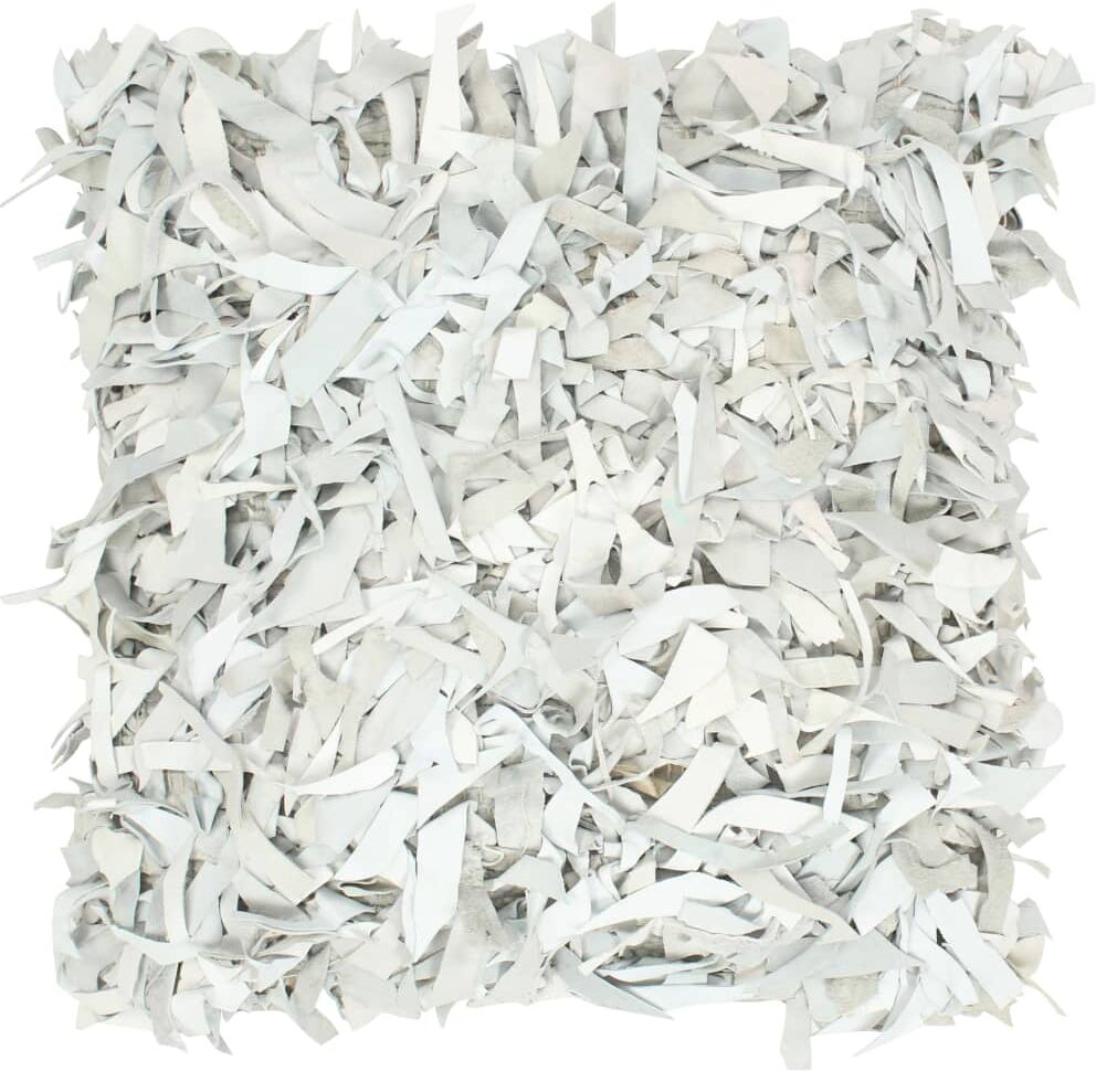 vidaXL puder 2 stk. pjusket lysegrå 60 x 60 cm læder og bomuld vidaXL puder 2 stk. pjusket lysegrå 60 x 60 cm læder og bomuld