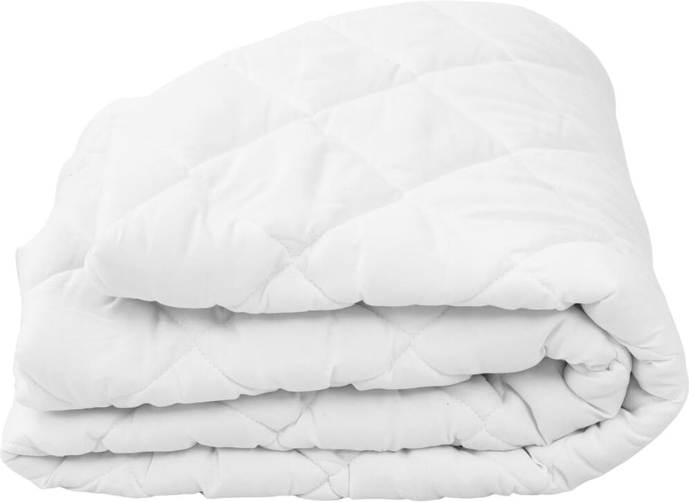 vidaXL vatteret madrasbeskytter 70 x 140 cm let hvid vidaXL vatteret madrasbeskytter 70 x 140 cm let hvid