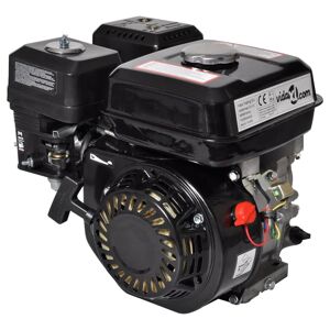 vidaXL benzinmotor 6,5 hk 4,8 kW sort