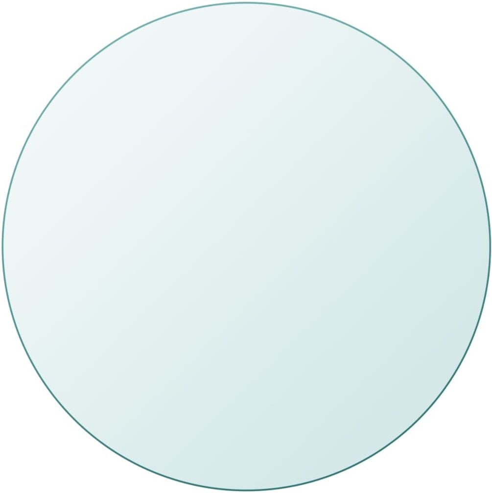 vidaXL bordplade hærdet glas rund 700 mm vidaXL bordplade hærdet glas rund 700 mm