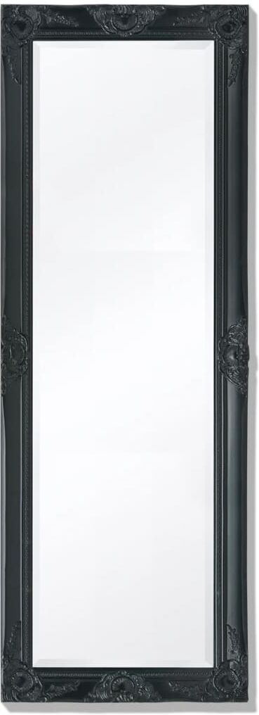 vidaXL vægspejl barok-stil 140 x 50 cm sort vidaXL vægspejl barok-stil 140 x 50 cm sort