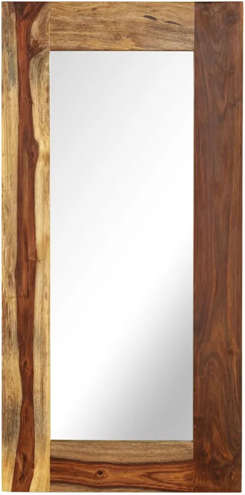 vidaXL spejl i massivt sheeshamtræ 50 x 110 cm vidaXL spejl i massivt sheeshamtræ 50 x 110 cm
