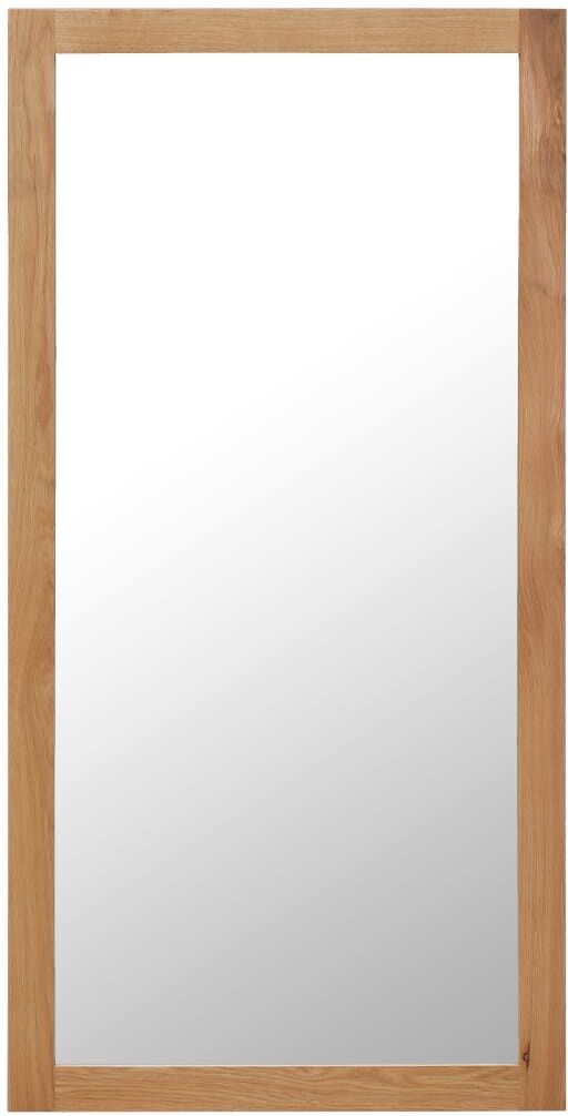 vidaXL spejl 60 x 120 cm massivt egetræ vidaXL spejl 60 x 120 cm massivt egetræ