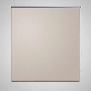vidaXL Blind beige 140 x 175 cm blackout