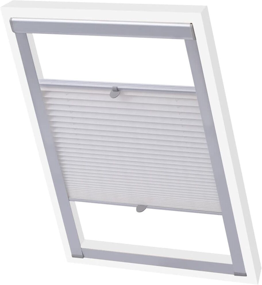 vidaXL plisseret rullegardin hvid CK04 vidaXL plisseret rullegardin hvid CK04