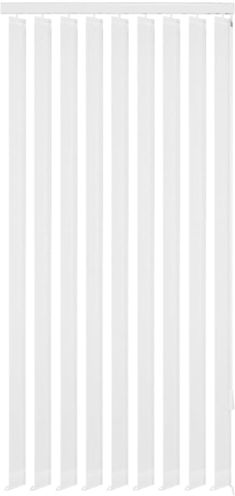 vidaXL lamelgardiner hvidt stof 120x180 cm vidaXL lamelgardiner hvidt stof 120x180 cm