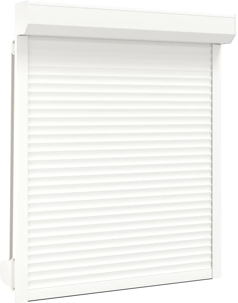 vidaXL rulleskodder aluminium 110 x 130 cm hvid vidaXL rulleskodder aluminium 110 x 130 cm hvid