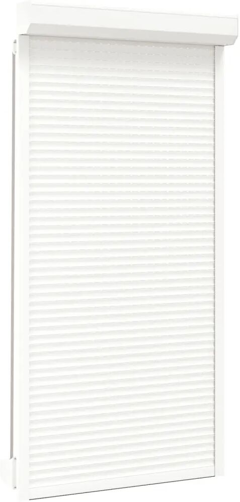 vidaXL rulleskodder aluminium 110 x 220 cm hvid vidaXL rulleskodder aluminium 110 x 220 cm hvid