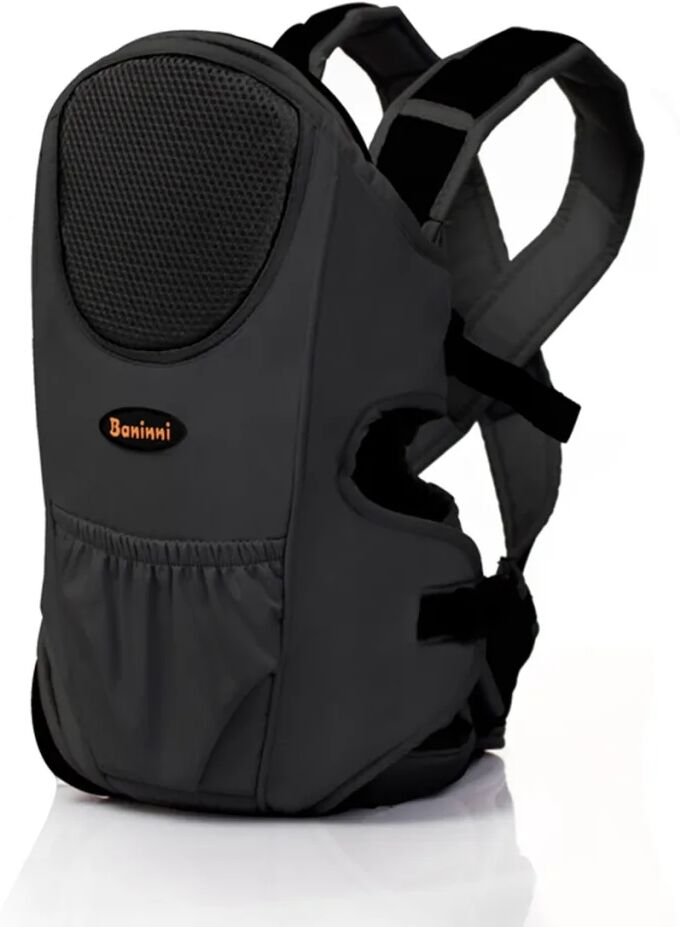 Baninni 2-i-1 bæresele Sacco Prestigio sort BNBC002-BK Baninni 2-i-1 bæresele Sacco Prestigio sort BNBC002-BK