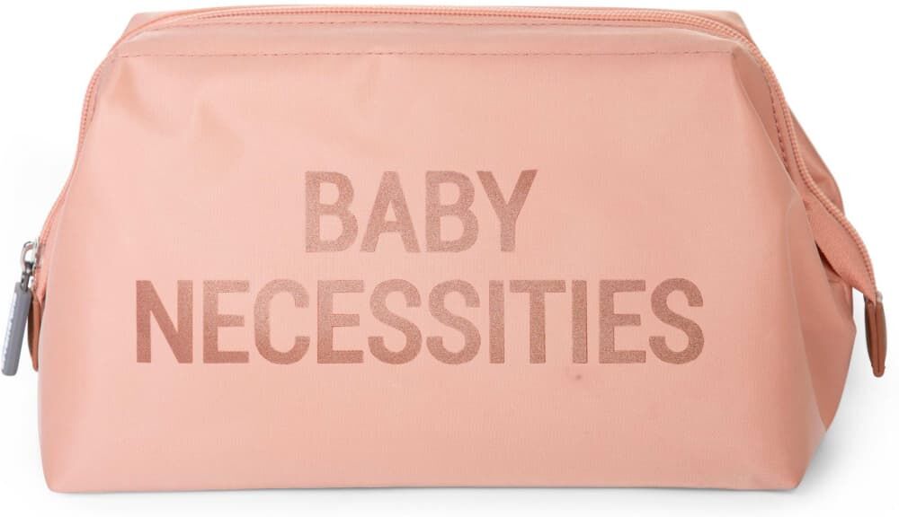 CHILDHOME toilettaske Baby Necessities pink og kobberfarve CHILDHOME toilettaske Baby Necessities pink og kobberfarve