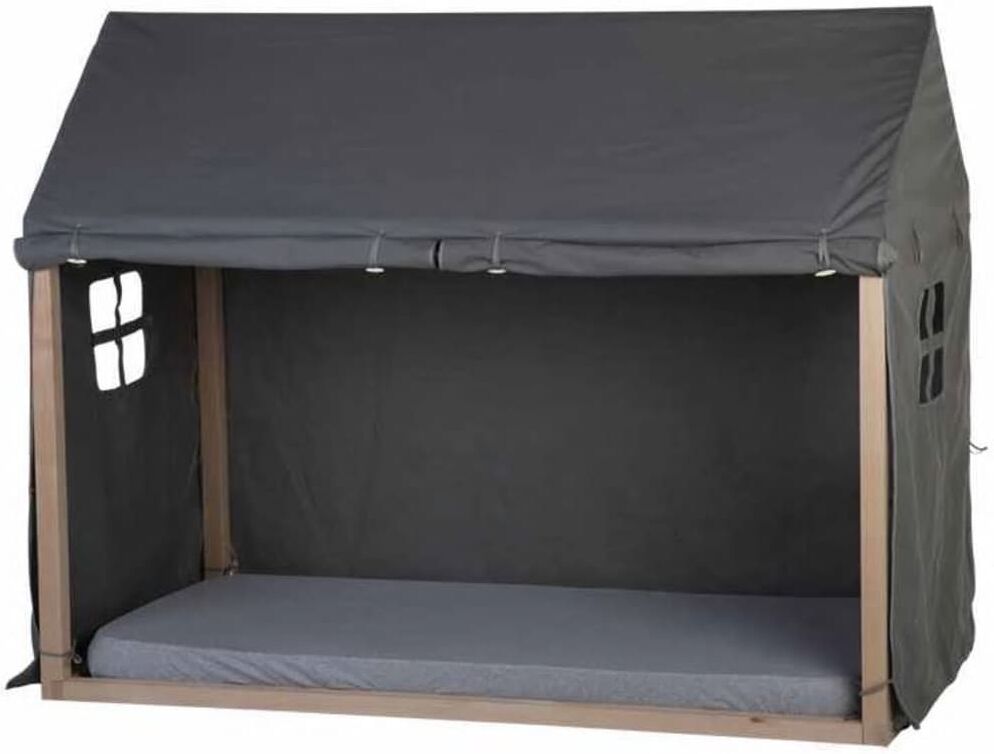 CHILDHOME overtræk til husseng 210 x 100 x 150 cm antracitgrå CHILDHOME overtræk til husseng 210 x 100 x 150 cm antracitgrå