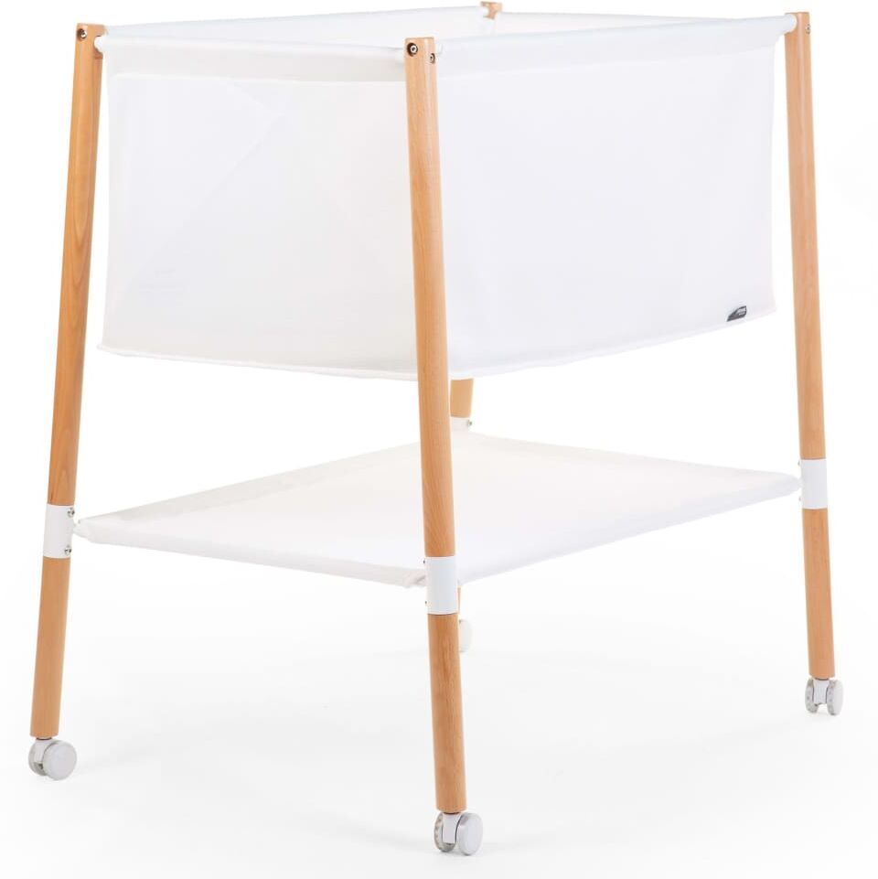 CHILDHOME vugge Evolux 90x50 cm naturfarvet og hvid CHILDHOME vugge Evolux 90x50 cm naturfarvet og hvid