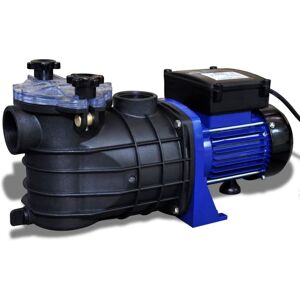 vidaXL poolpumpe elektrisk 500 W blå