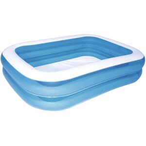 Bestway swimmingpool 211x132x46 cm rektangulær blå