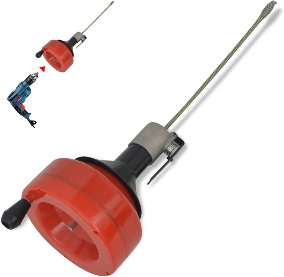 vidaXL manuel/skruedrevet rørrenser 8 m vidaXL manuel/skruedrevet rørrenser 8 m