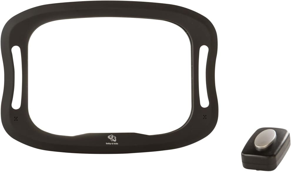 A3 Baby & Kids bilspejl til babyer LED 28,5 x 21,4 x 8 cm sort A3 Baby & Kids bilspejl til babyer LED 28,5 x 21,4 x 8 cm sort