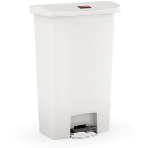 Rubbermaid pedalspand Slim Jim 50 l hvid