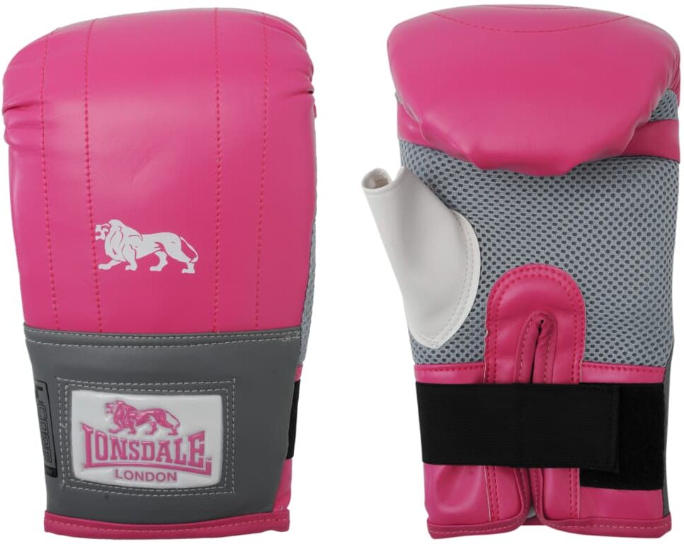 LONSDALE jabbinghandsker pink og grå L/XL LONSDALE jabbinghandsker pink og grå L/XL