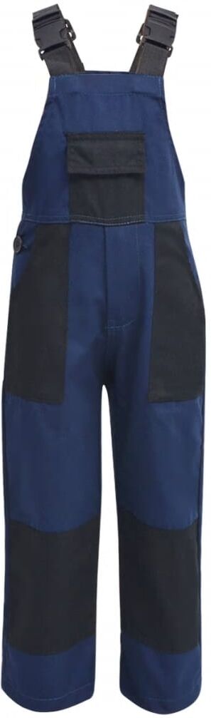vidaXL Bib overalls til børn størrelse 134/140 blå vidaXL Bib overalls til børn størrelse 134/140 blå