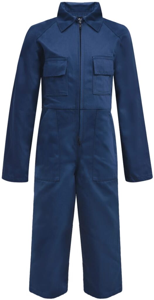 vidaXL overall til børn str. 98/104 blå vidaXL overall til børn str. 98/104 blå
