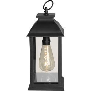 Luxform batteridrevet LED-lanterne Black Lantern T10-lys