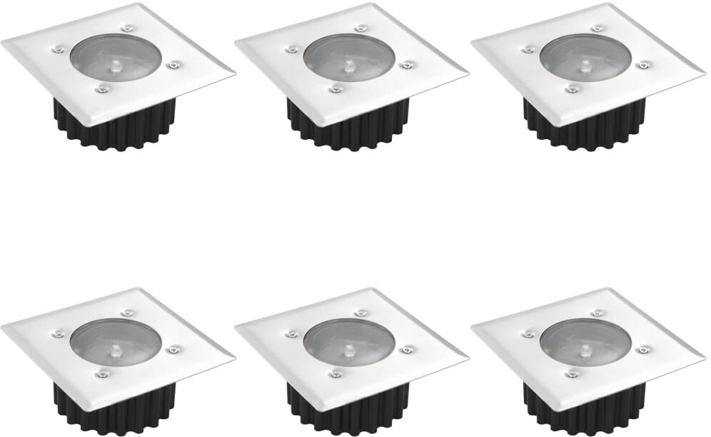 vidaXL 6 x soldrevet jordspotlys vidaXL 6 x soldrevet jordspotlys