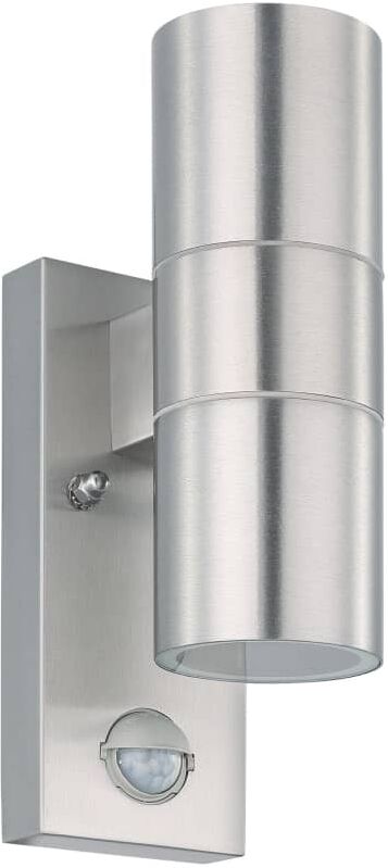 EGLO udendørsvæglampe LED sensor Riga 5 2 x 3 W rustfrit stål EGLO udendørsvæglampe LED sensor Riga 5 2 x 3 W rustfrit stål