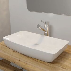 vidaXL Sink Mälaren 71x39cm hvid