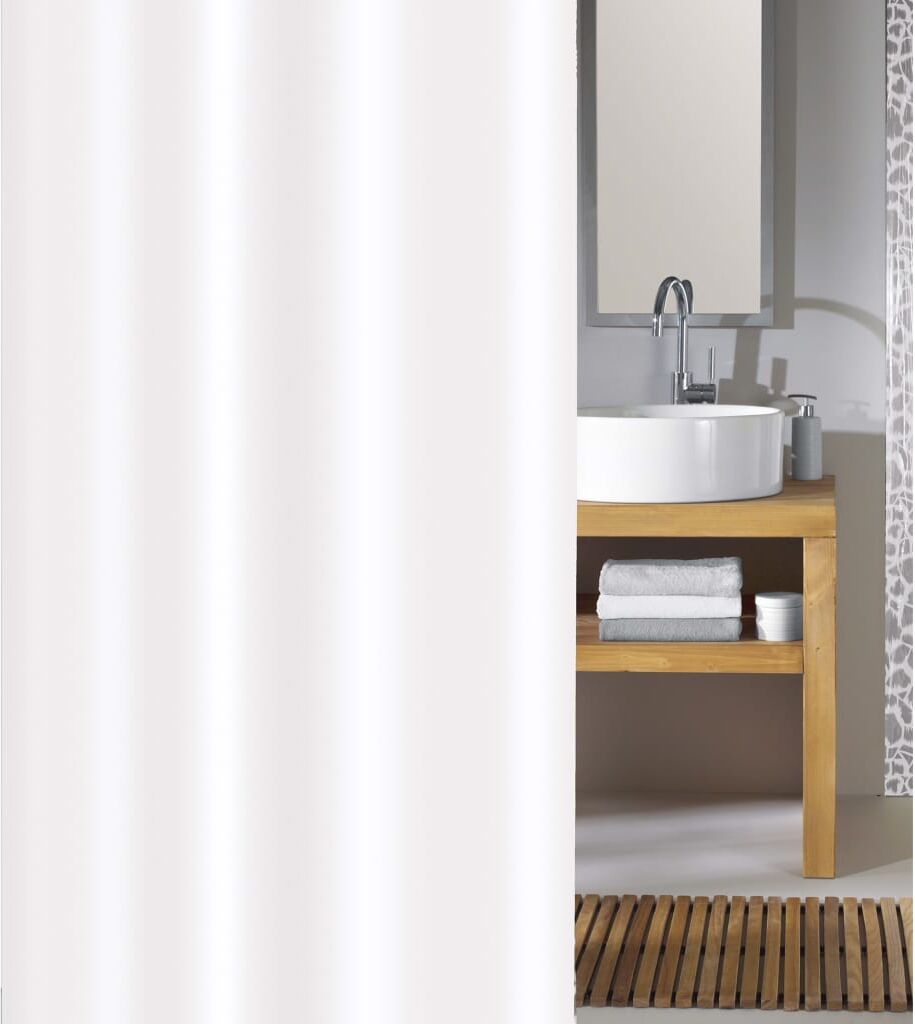 Kleine Wolke badeforhæng Phoenix 120x200 cm hvid Kleine Wolke badeforhæng Phoenix 120x200 cm hvid