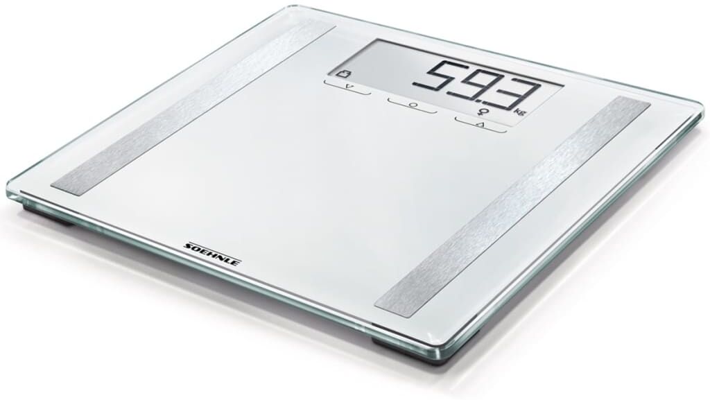 Soehnle badevægt Shape Sense Control 200 180 kg hvid 63858 Soehnle badevægt Shape Sense Control 200 180 kg hvid 63858