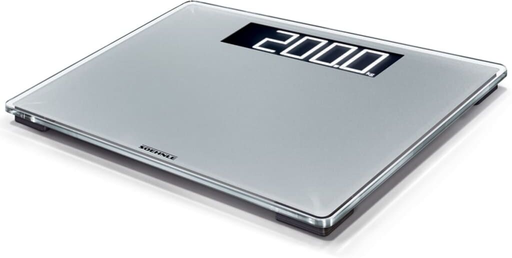 Soehnle badevægt Style Sense Comfort 600 200 kg sølvfarvet 63864 Soehnle badevægt Style Sense Comfort 600 200 kg sølvfarvet 63864
