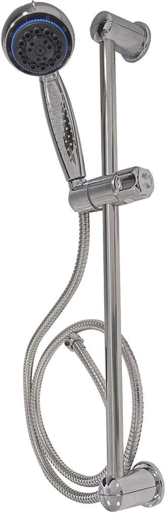 RIDDER masserende brusehovedsæt med 8 indstillinger Curaçao krom 91120 RIDDER masserende brusehovedsæt med 8 indstillinger Curaçao krom 91120