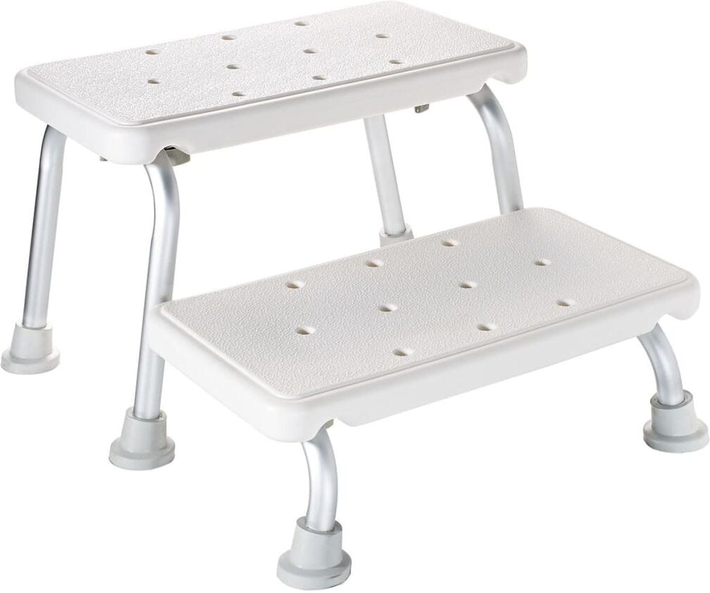 RIDDER trappestige med to trin hvid 150 kg A0102001 RIDDER trappestige med to trin hvid 150 kg A0102001