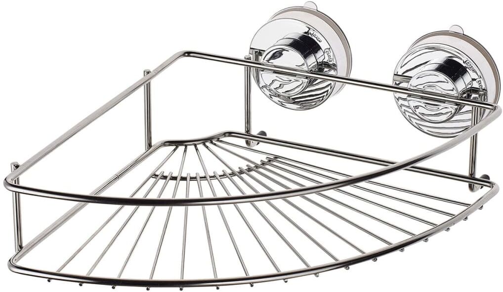 RIDDER hylde til hjørnebruser 24,9 x 24,9 x 9,4 cm krom 12020000 RIDDER hylde til hjørnebruser 24,9 x 24,9 x 9,4 cm krom 12020000