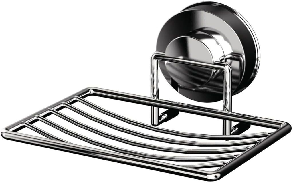 RIDDER sæbeskål til bruseren 13 x 12 x 7,7 cm krom 12040100 RIDDER sæbeskål til bruseren 13 x 12 x 7,7 cm krom 12040100