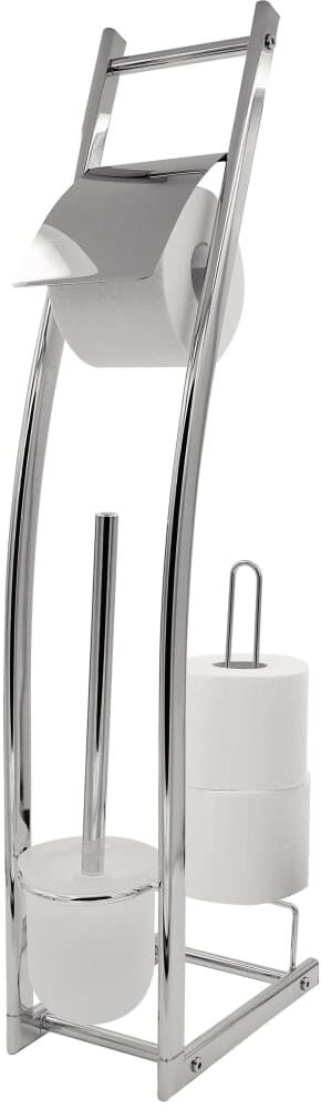 RIDDER 3-i-1 toiletbørstesæt Fabio skinnende krom RIDDER 3-i-1 toiletbørstesæt Fabio skinnende krom