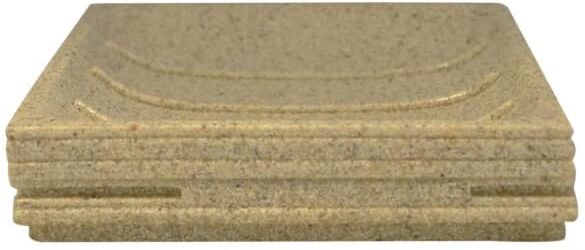 RIDDER sæbeskål mursten ecrufarvet RIDDER sæbeskål mursten ecrufarvet