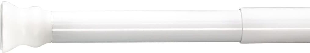 RIDDER teleskopisk badeforhængsstang 110-185 cm hvid 55201 RIDDER teleskopisk badeforhængsstang 110-185 cm hvid 55201