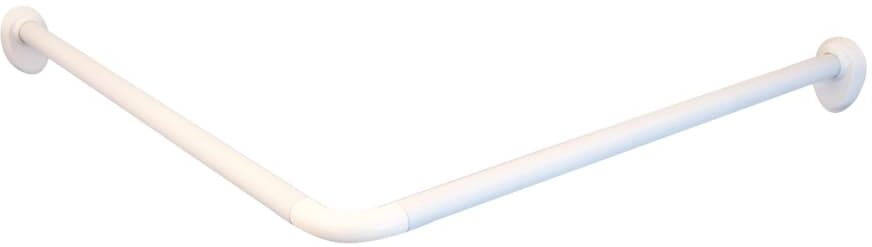 RIDDER badeforhængsstang hjørne hvid 80 x 80 x 2,5 cm RIDDER badeforhængsstang hjørne hvid 80 x 80 x 2,5 cm