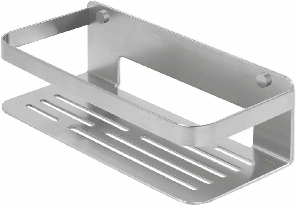 Tiger badeværelseskurv Caddy sølvfarvet 1400030946 Tiger badeværelseskurv Caddy sølvfarvet 1400030946