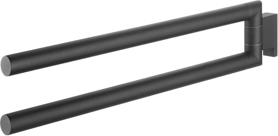 Tiger dobbelt håndklædestang Bold mat sort Tiger dobbelt håndklædestang Bold mat sort