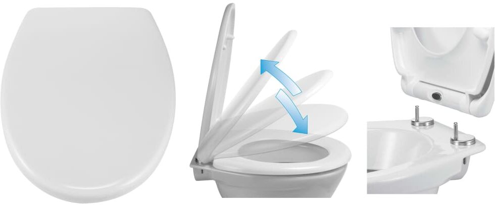 HI toiletsæde med quick-release og soft-close HI toiletsæde med quick-release og soft-close