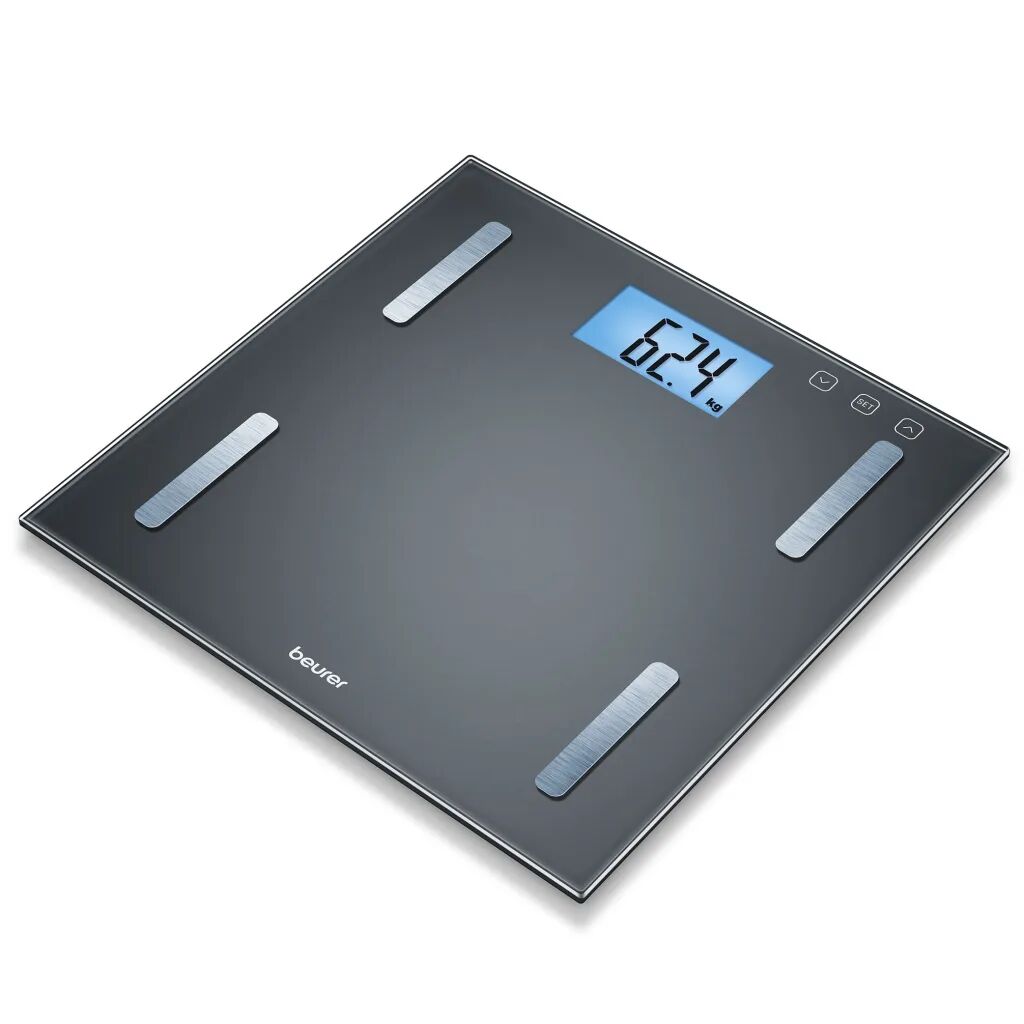 Beurer analytisk badevægt BF 180 glas sort Beurer analytisk badevægt BF 180 glas sort