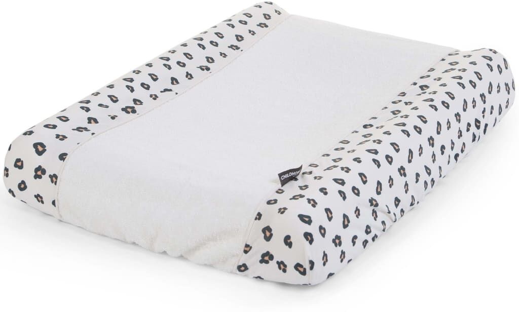 CHILDHOME puslepudebetræk m. bomuldsjersey & bomuldsfrotté leopard CHILDHOME puslepudebetræk m. bomuldsjersey & bomuldsfrotté leopard