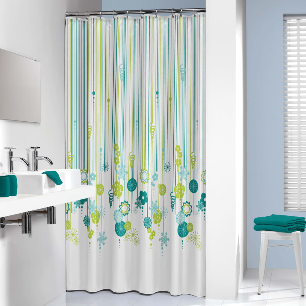 Sealskin Badeforhæng Fiesta 180 cm grøn 235221326 Sealskin Badeforhæng Fiesta 180 cm grøn 235221326